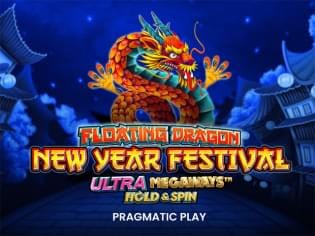 Floating Dragon New Year Festival Ultra Megaways™ Hold & Spin game cover
